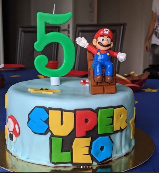 Gâteau Super Mario – Mum & Run